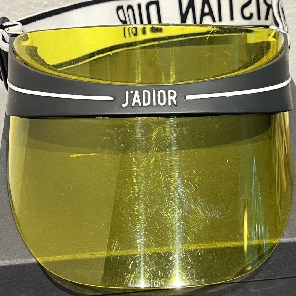 CHRISTIAN DIOR JADIOR DIORCLUB1 DIORIVIERA IBIZA SUN VISOR EYEWEAR SUN HAT - Picture 9 of 14